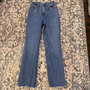 Abercrombie & Fitch The 90s Straight Ultra High Rise Jean- Size 25/0S
